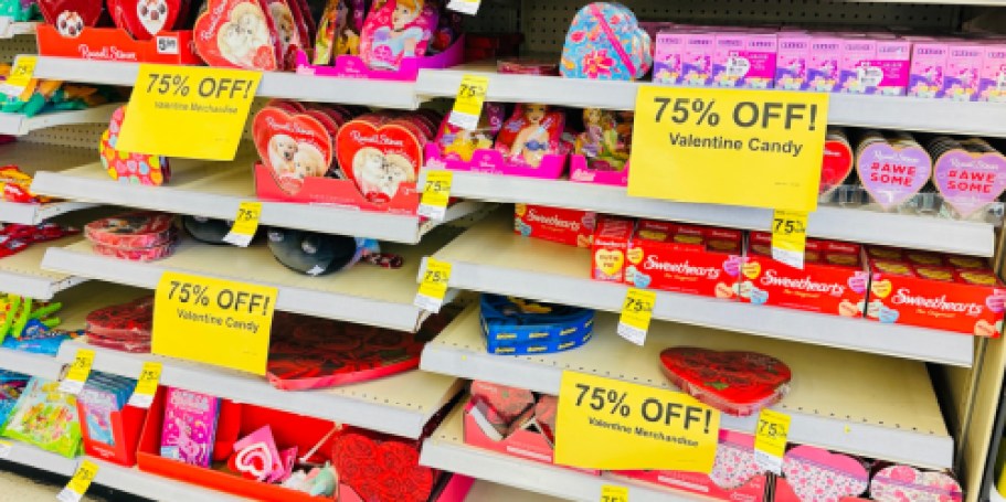GO! 75% Off Walgreens Valentine’s Candy, Squishmallows & More!