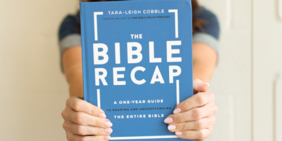 Get 40% Off The Bible Recap Books on Amazon | Includes Adult AND Kids Versions!