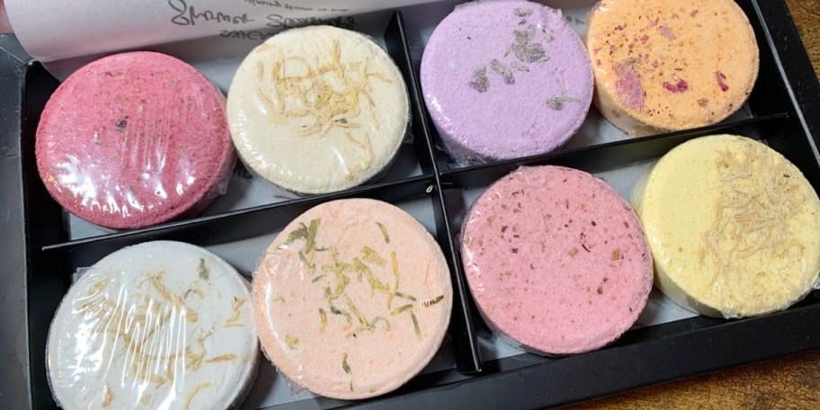 8 shower steamers in package