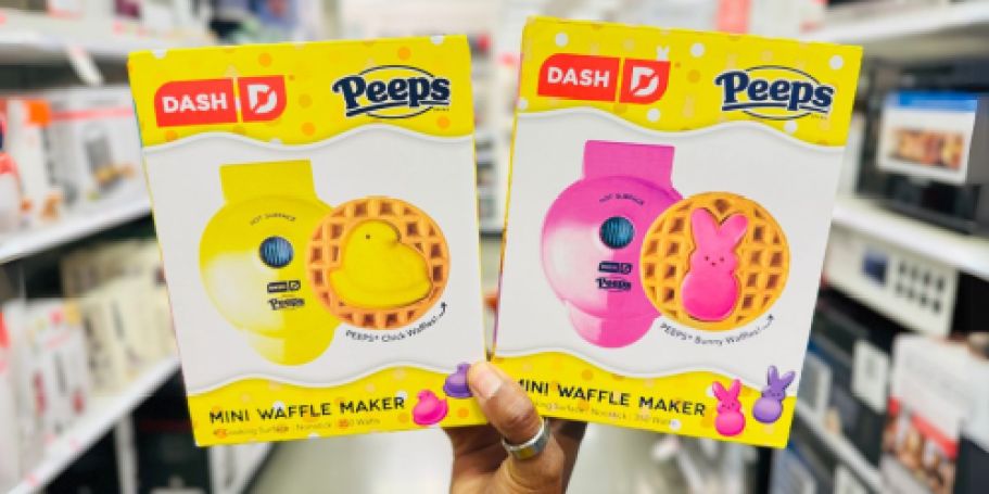*HOT* Over 75% Off Dash Appliances on Kohls.com | Peeps Waffle Maker Only $3.79