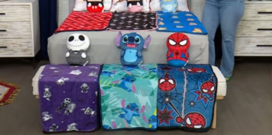 FREE Shipping on Any HSN Order + HOT Buys on Disney Huggers & Throws, Wet Brush, & More