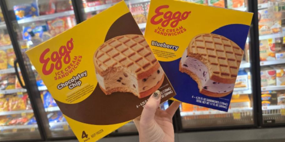 NEW at Kroger | Eggo Waffles & Rice Krispies Treats Ice Cream Sandwiches + More