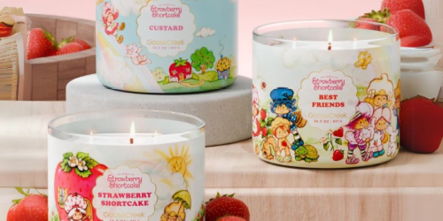 Strawberry Shortcake Goose Creek Candles Only $12.49 (Regularly $26)