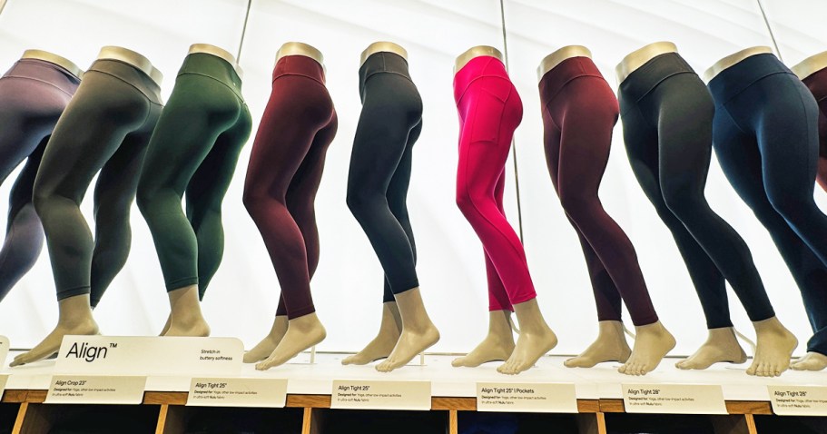 *HOT* lululemon Leggings from $49 Shipped (Regularly $128) – Selling Out FAST!