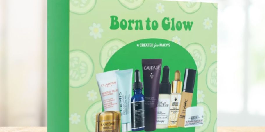 Born To Glow Skincare Set Only $42 Shipped on Macy’s.com ($139 Value!)