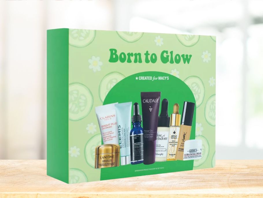 Born To Glow Skincare Set Only $33.66 Shipped on Macys.com ($139 Value!) + More