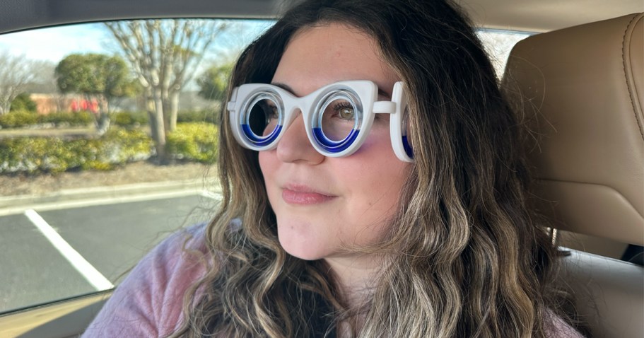 Motion Sickness Glasses Only $6.49 on Amazon – They Actually Work!