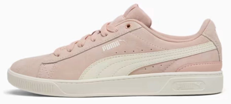 pink and white PUMA Vikky V3 Women's Sneaker stock image