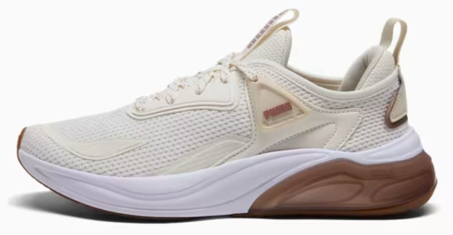 beige and brown PUMA Women's Cell Thrill Shoe stock image