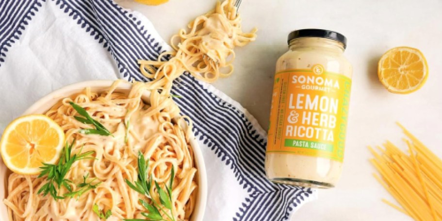 Sonoma Gourmet Pasta Sauce Just 99¢ on Target.com (Reg. $8)