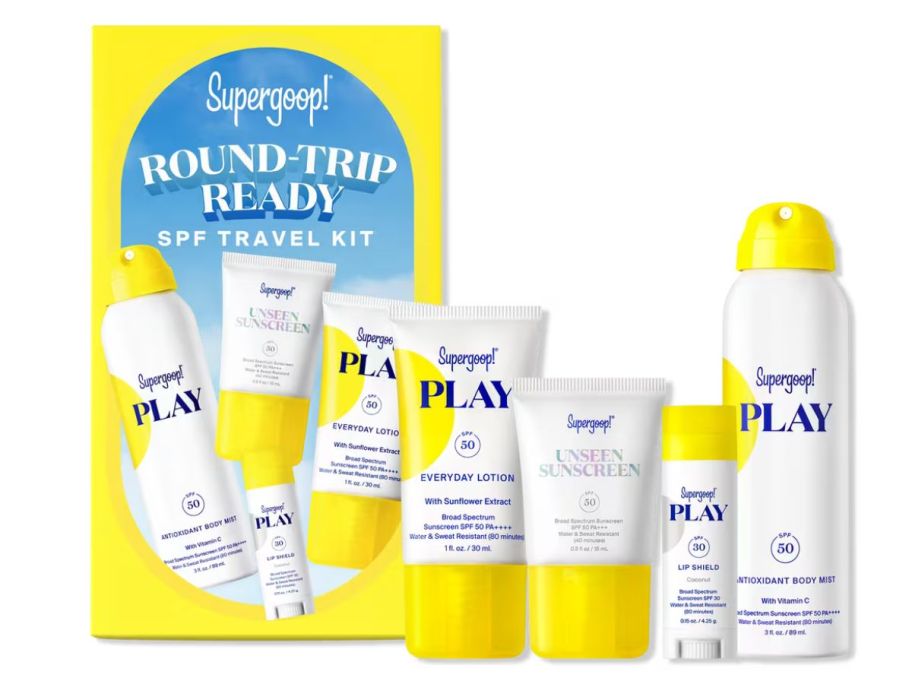 Supergoop! Round-Trip Ready SPF Travel Kit