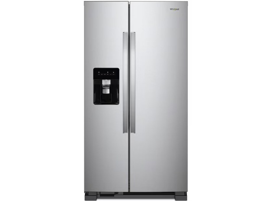 whirlpool stainless steel fridge 