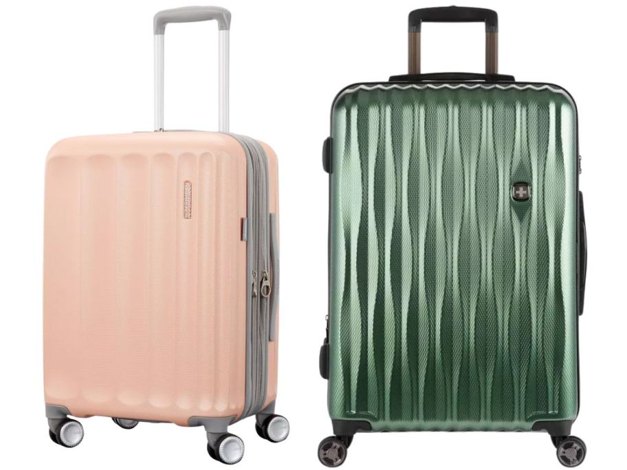 2 carry on luggage pieces