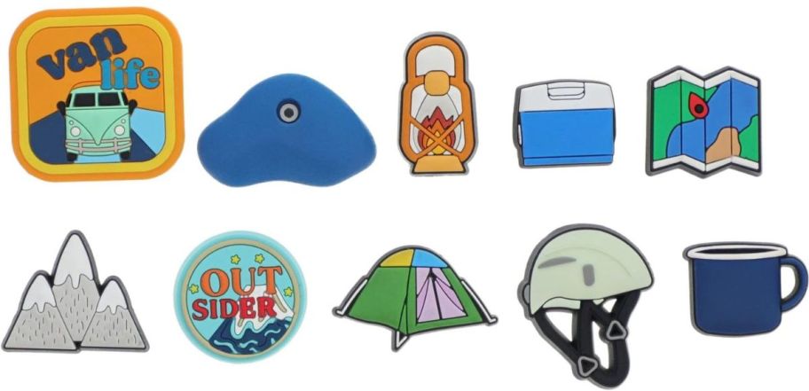 Crocs Jibbitz Outsider 10-Pack