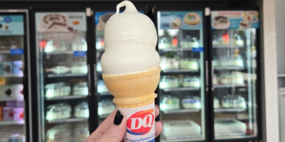 FREE Dairy Queen Vanilla Cone – Today Only!