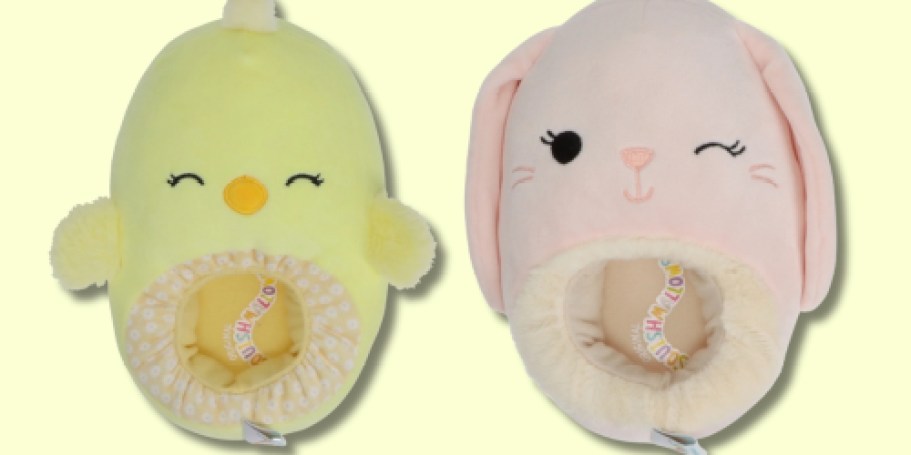 Squishmallows Easter Slippers ONLY $3 on Walmart.com (Regularly $15)