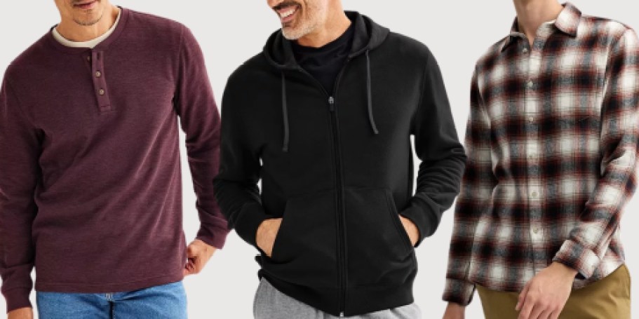 Up to 80% Off Kohl’s Men’s Clothes | Shirts, Hoodies, & Joggers from $5!