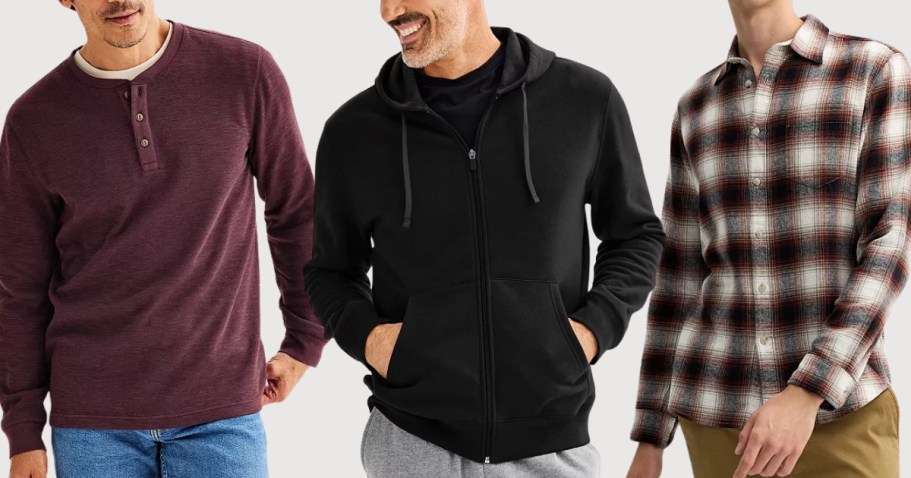 Up to 80% Off Kohl’s Men’s Clothes | Shirts, Hoodies, & Joggers from $5!