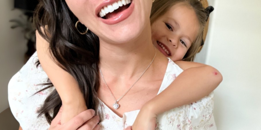 Cate & Chloe Amora Heart-Shaped Pendant Necklace w/ Gift Box Only $14.99 (Perfect for Mother’s Day!)
