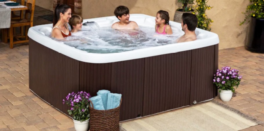 Up to $3,000 Off Hot Tubs on HomeDepot.com + Free Delivery | Today ONLY