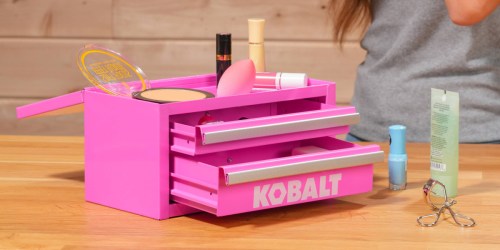 Trendy Kobalt Mini Toolboxes Under $20 on Lowes.com – Hot Pink & Teal Available!