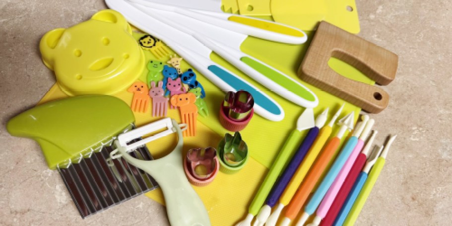 Kids Montessori Kitchen 34-Piece Playset Only $9.99 on Amazon (Reg. $20)