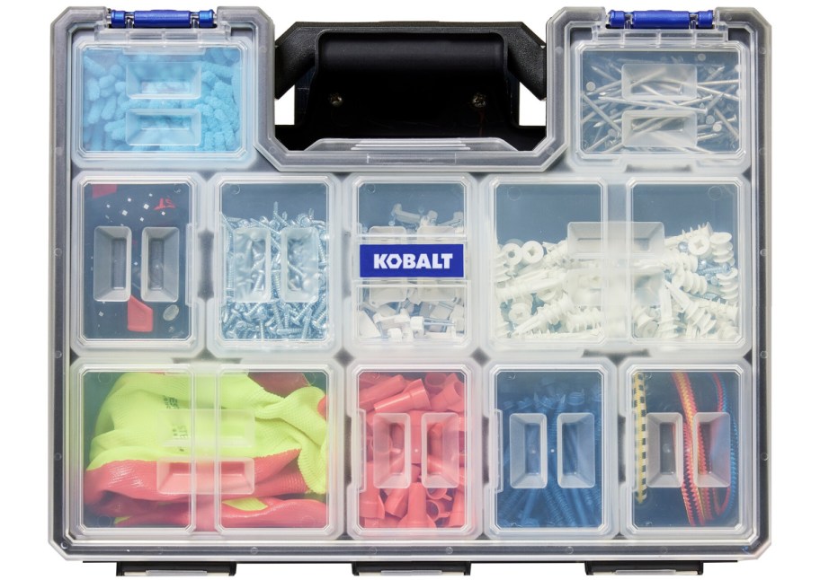 Kobalt Plastic 10-Compartment Organizer-2