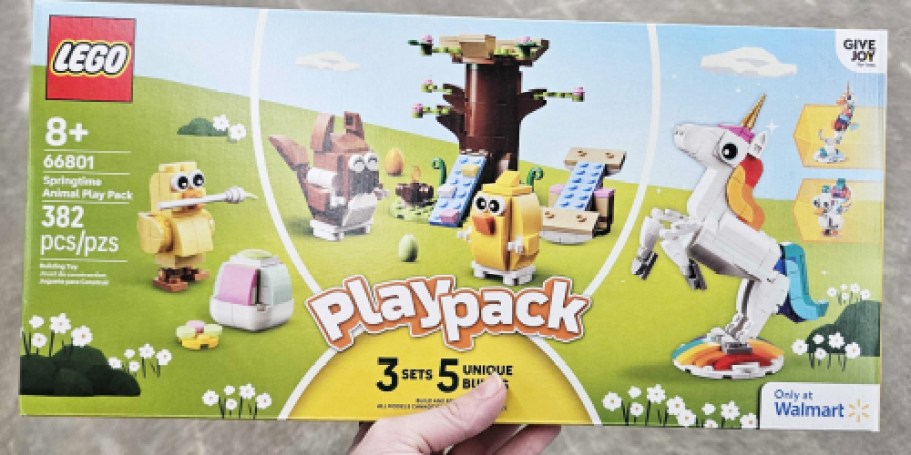 LEGO Spring Animal Play Pack Only $12 After Walmart Cash ($28 Value) – Includes 3 Sets!