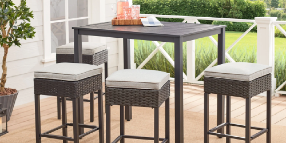 Mainstays 5-Piece Patio Dining Set Only $124 Shipped on Walmart.com (Reg. $347)