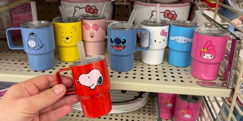 Mini Tumblers from $4.99 at Hobby Lobby | Snoopy, Stitch, Hello Kitty & More!