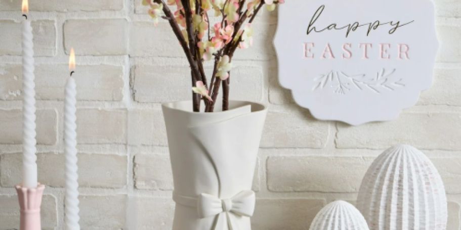 NEW My Texas House Easter Decor at Walmart – Vases, Pillows, Wreaths, & More