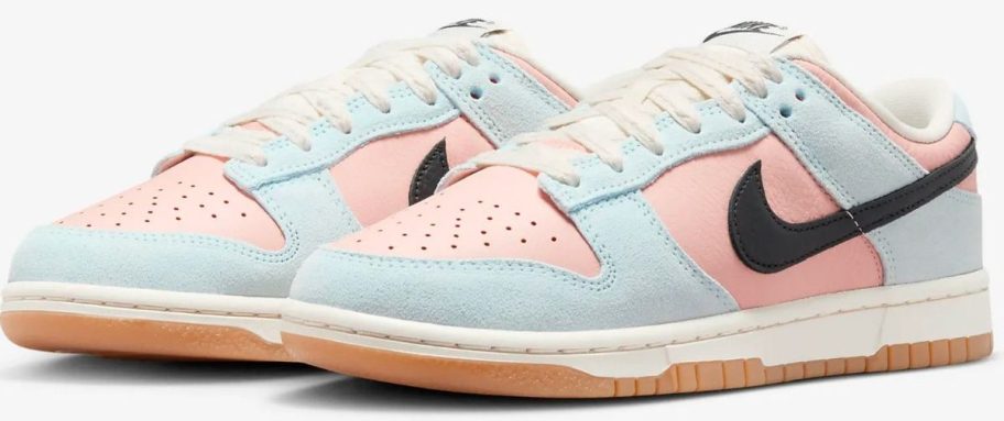 Nike Dunk Low Women's Shoes in Glacier Blue/Arctic Orange