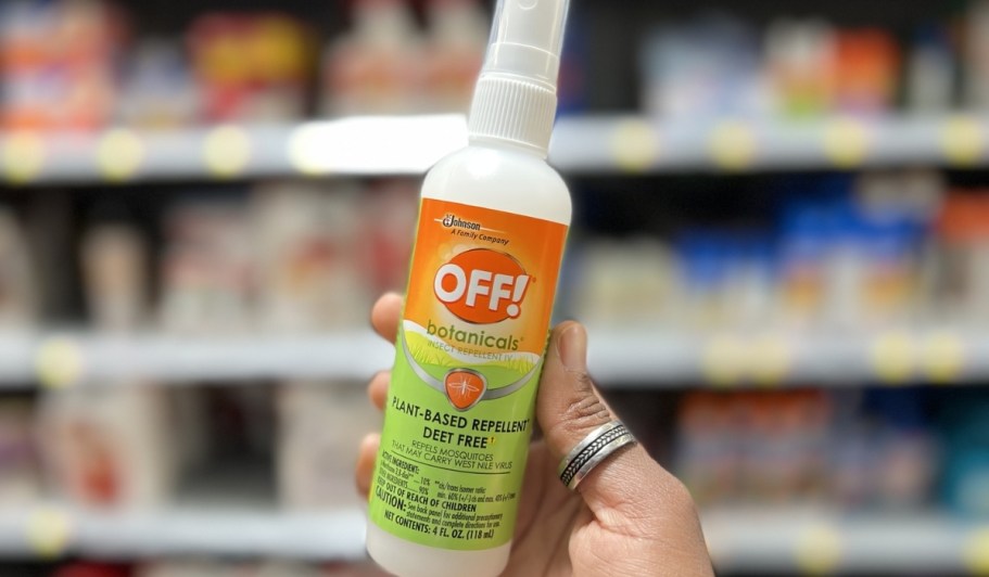 OFF! Botanicals Plant-Based Bug Spray 4oz Just $3.32 Shipped on Amazon