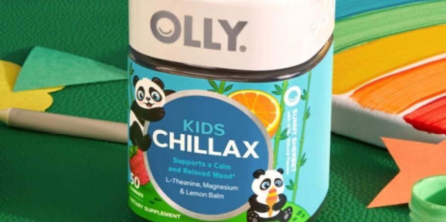 OLLY Kids Chillax Gummies Just $11 Shipped on Amazon (Over 20K Bottles Sold Last Month!)