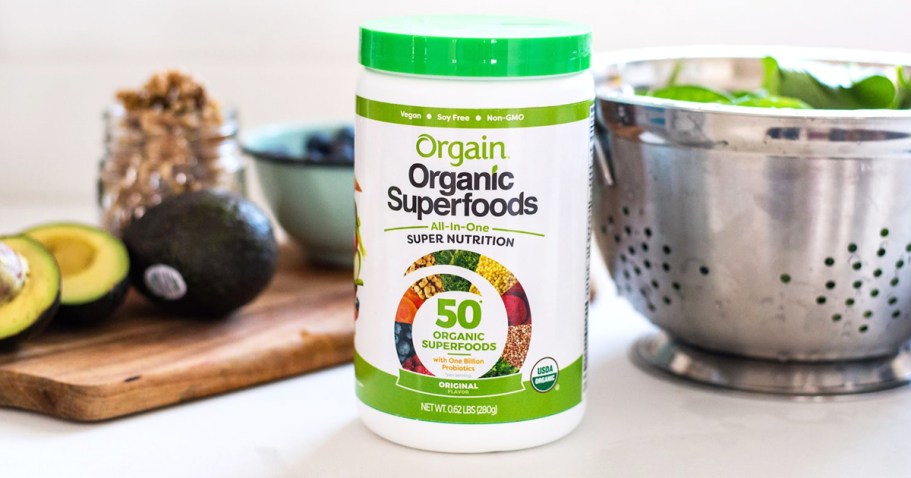 Orgain Organic Greens Powder Only $6.74 Shipped on Amazon (Regularly $28)