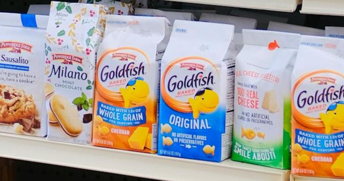 Pepperidge Farm Goldfish Crackers Only $1.80 Shipped on Amazon