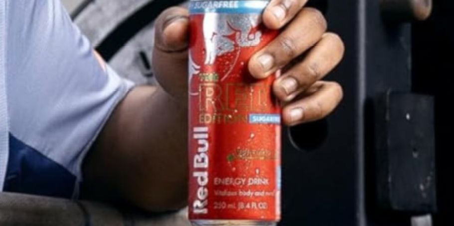 Red Bull Sugar-Free Watermelon 4-Pack Just $4.93 Shipped on Amazon