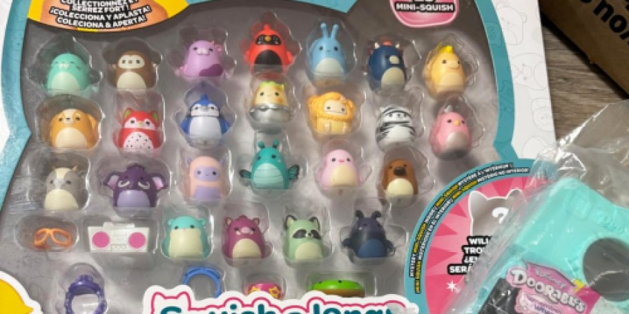 Squishmallows Squish-a-longs 25-Count Set Just $14.99 on Amazon