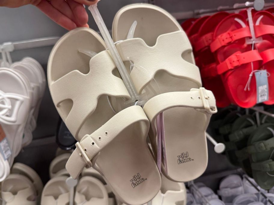 A pair of Wild Fable Women's Maysen Footbed Sandals