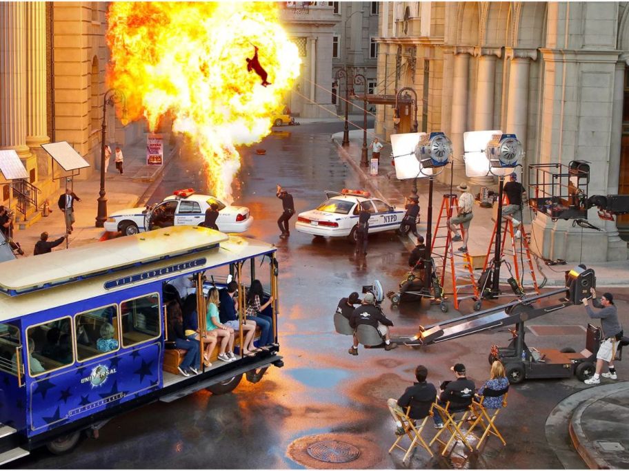 Universal Studios Backlot Tour Attraction 