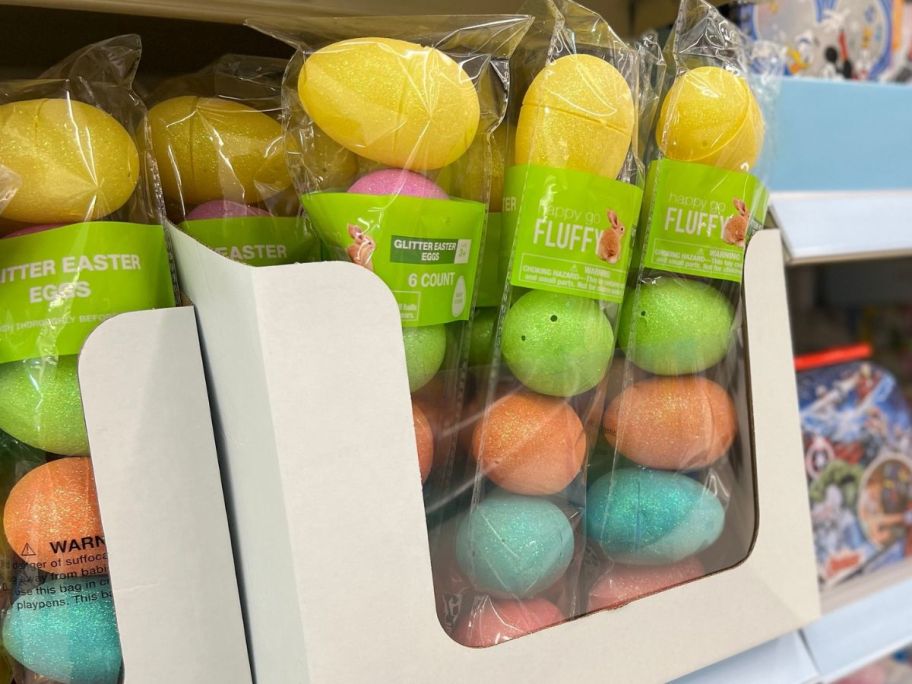 Packs of Plastic Easter Eggs at Walgreens