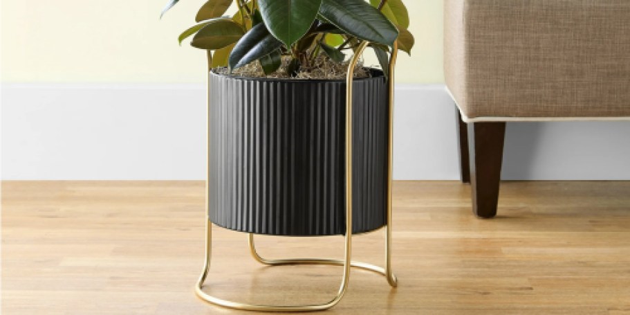 Metal Planter w/ Stand Just $14.97 on Walmart.com (Regularly $20)
