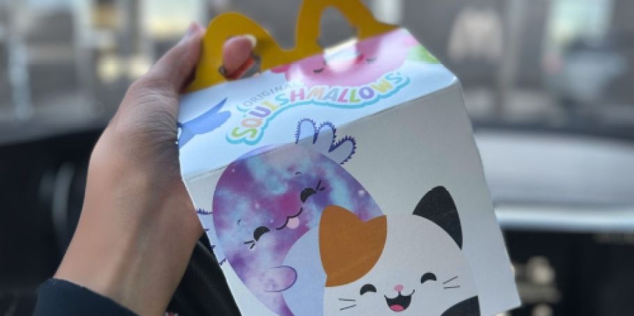 NEW McDonald’s Squishmallows Happy Meals Available Now