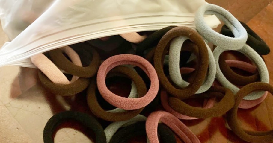 Seamless Hair Ties 100-Pack Only $3.59 Shipped on Amazon