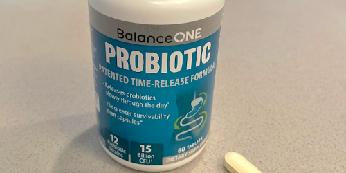 Balance ONE Probiotics 60-Day Supply Just $12 Shipped on Amazon | Improves Digestion