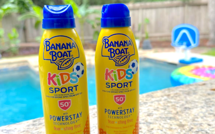 Banana Boat Kids Sport SPF 50 Sunscreen 2-Pack Only $8.73 Shipped on Amazon
