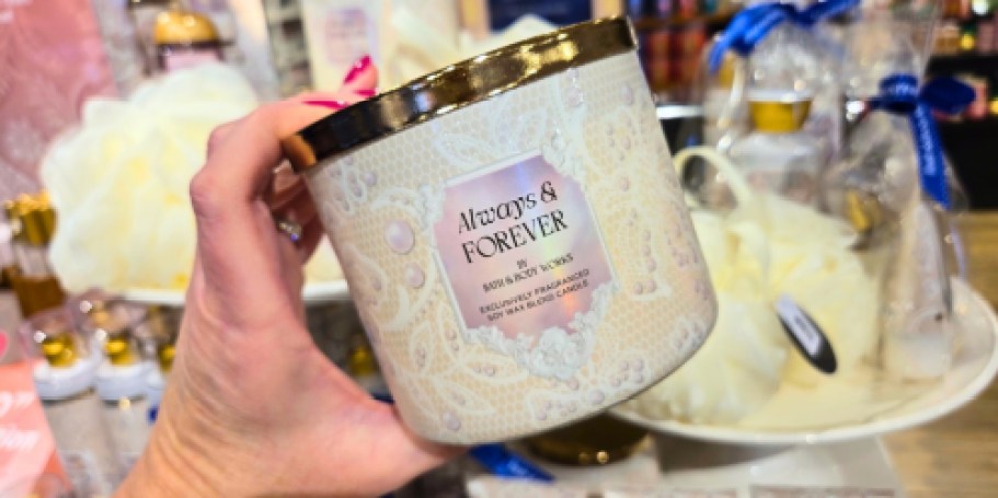 Bath & Body Works 3-Wick Candle Just $12.95 – Mother’s Day Gift Idea