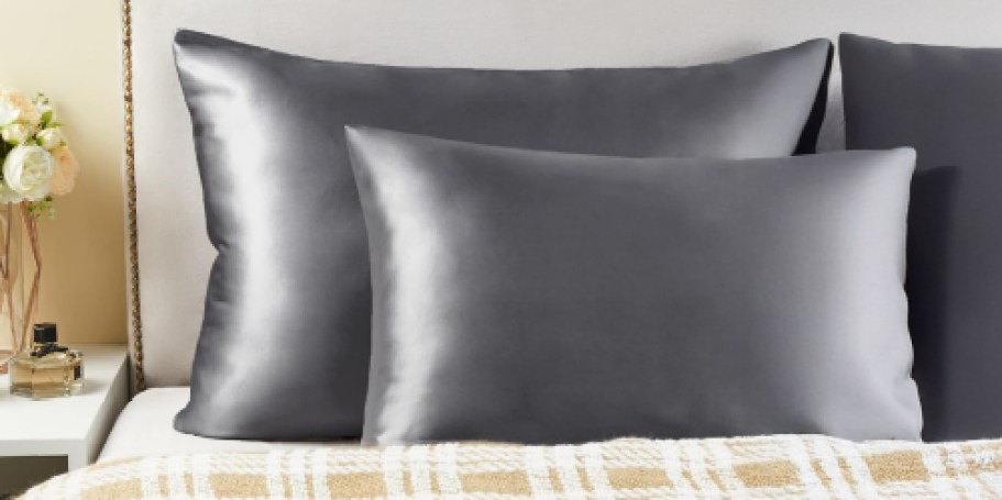 Satin Pillowcase 2-Pack Only $3 Shipped for Amazon Prime Members