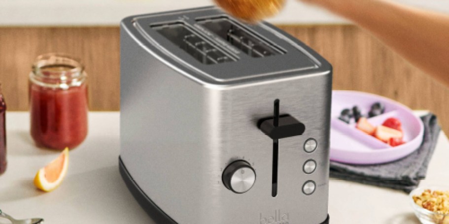 Bella Toaster Just $19.99 Shipped on BestBuy.com (Reg. $50) | Extra Wide Slots + Bagel Settings