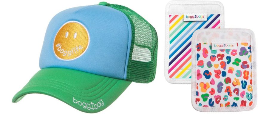 bogg bag trucker hat and strap wraps